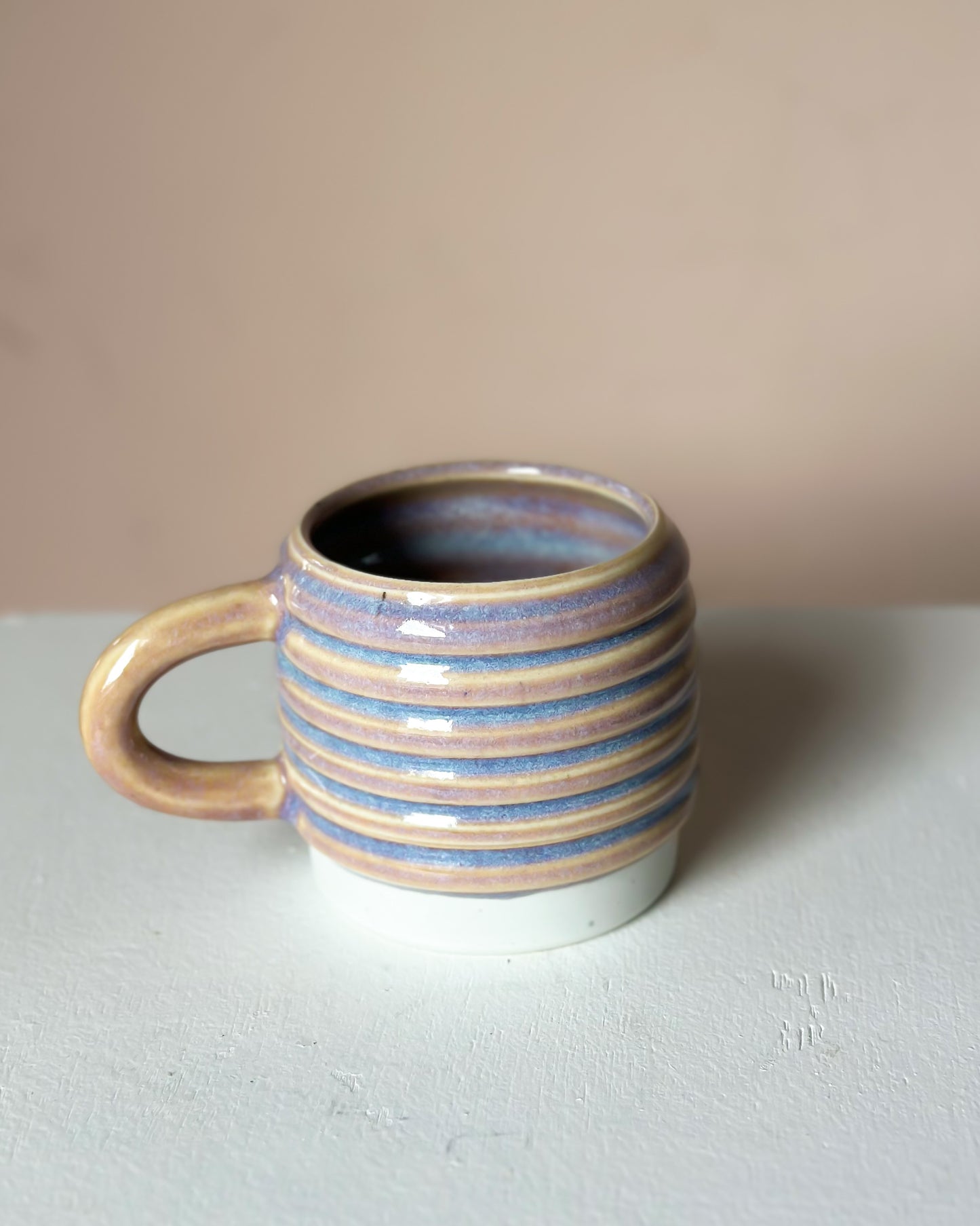 Sunset bubble mug & saucer (4)