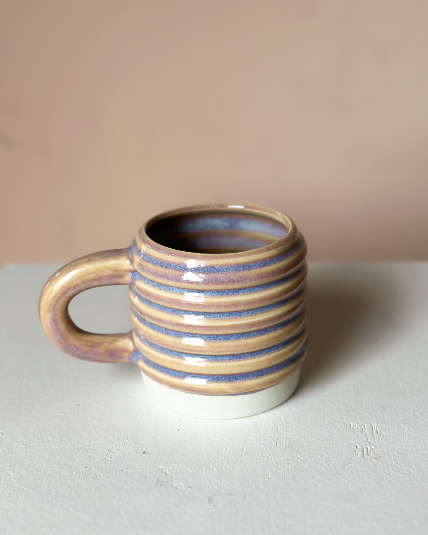 Sunset bubble mug & saucer (6)