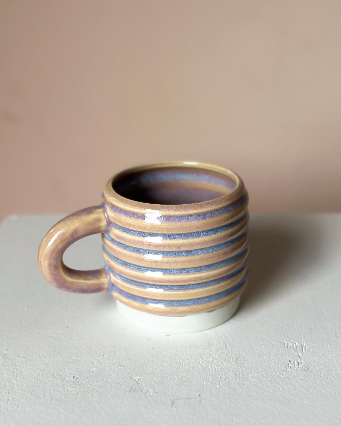 Sunset bubble mug & saucer (7)