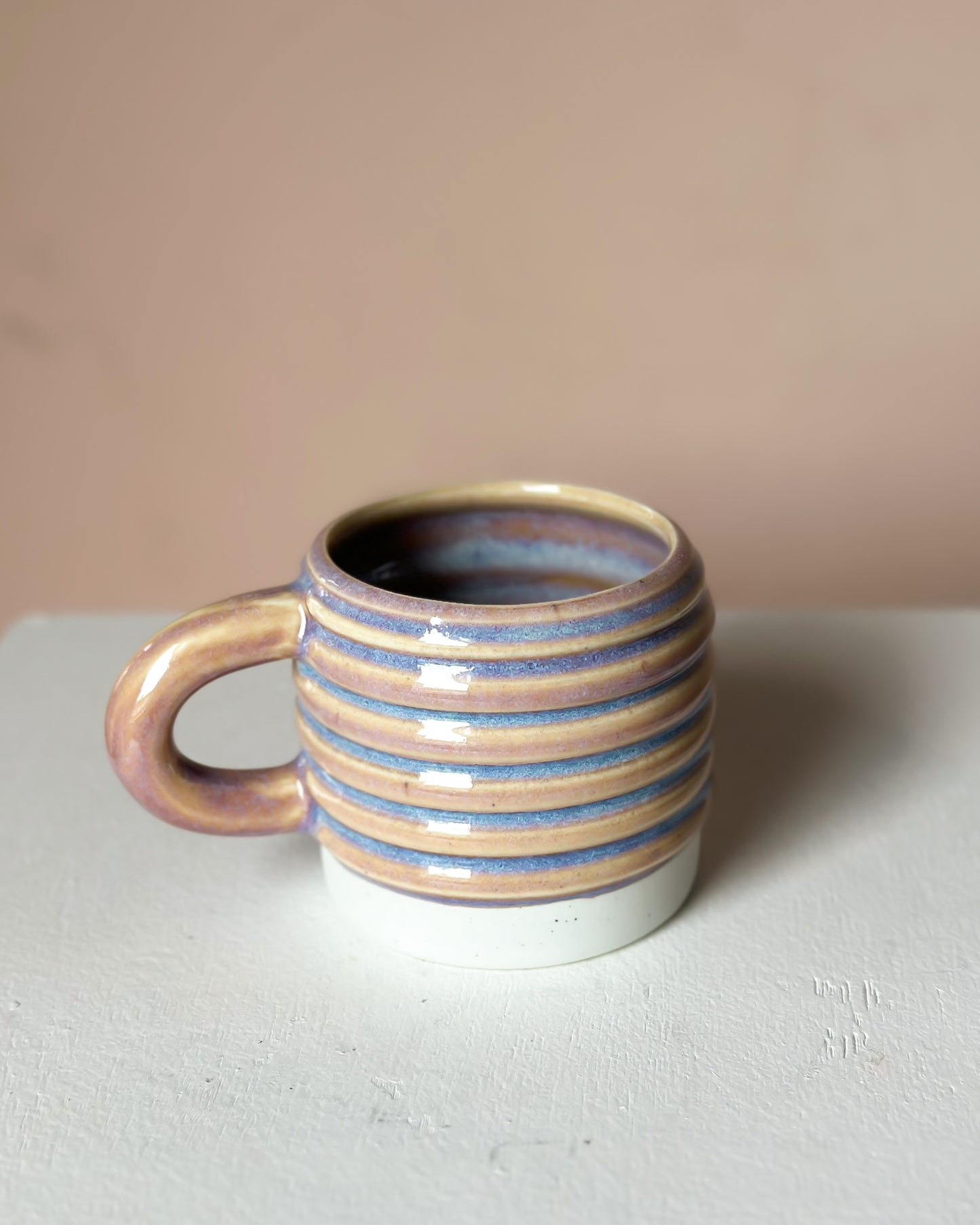 Sunset bubble mug & saucer (8)