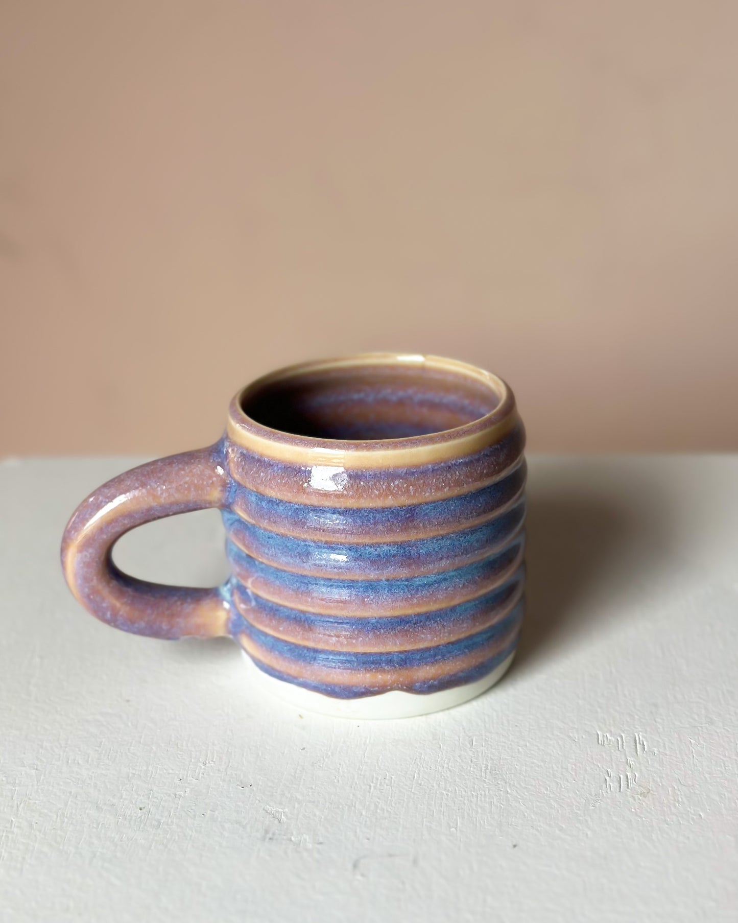 Sunset bubble mug & saucer (9)