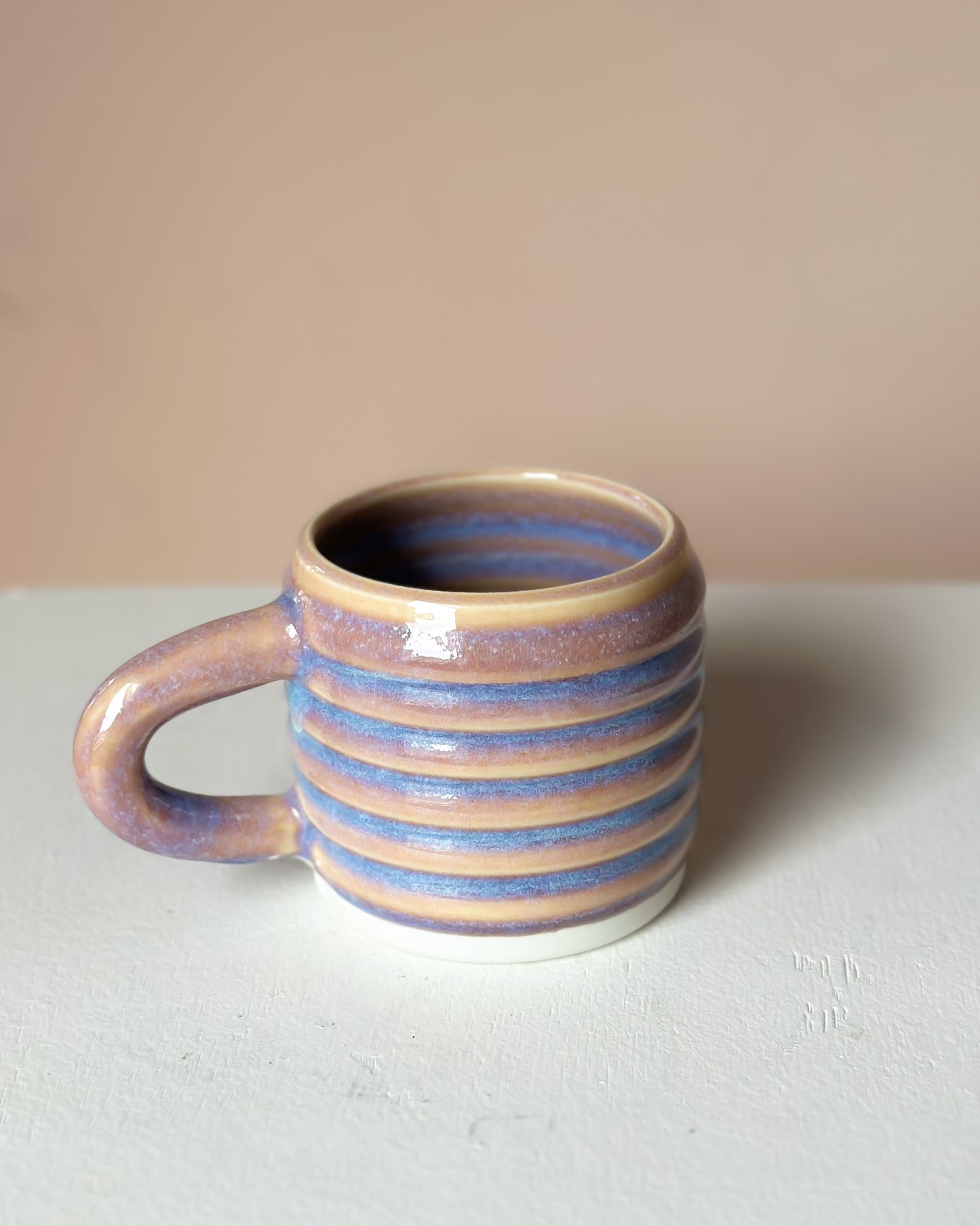 Sunset bubble mug & saucer (11)