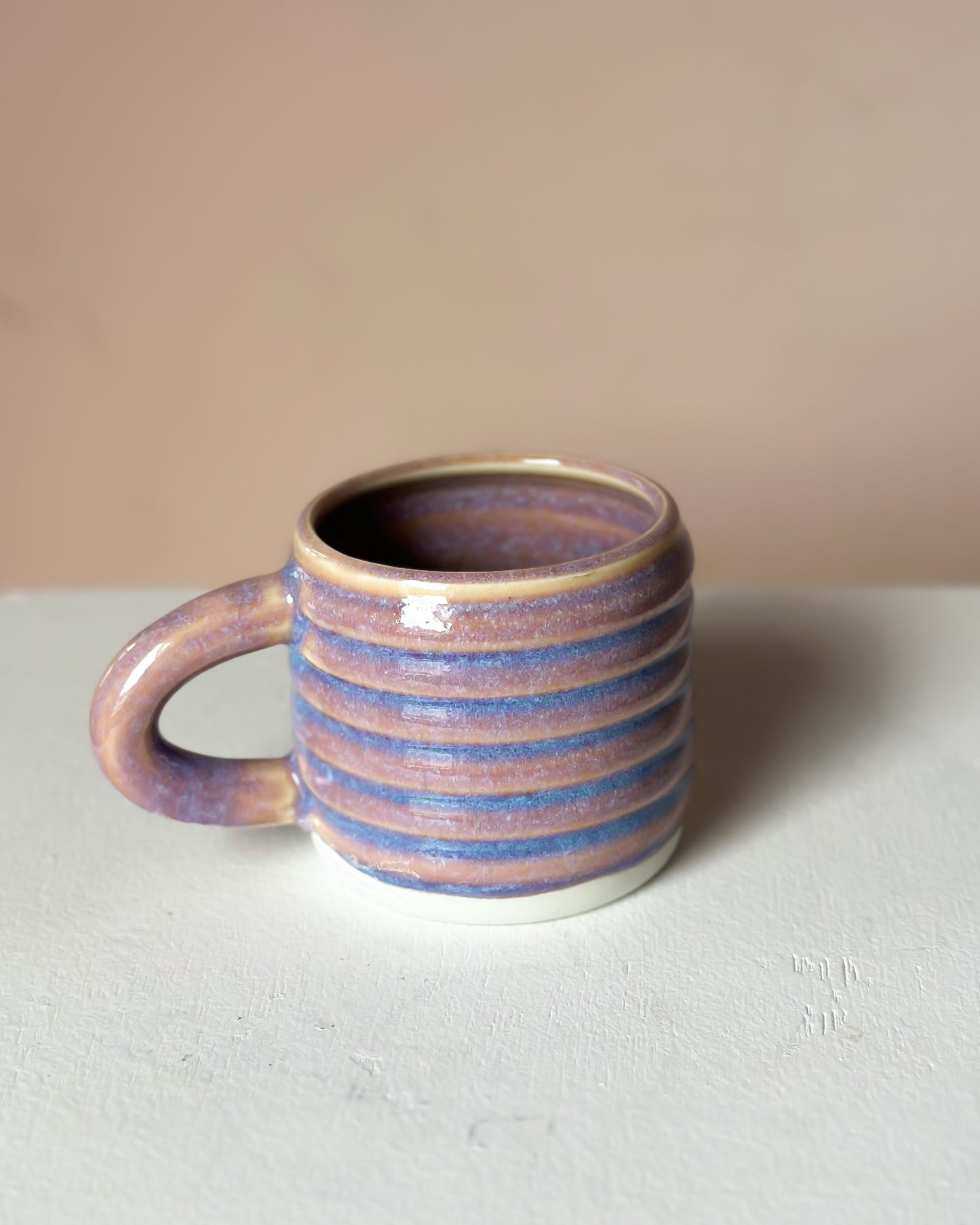 Sunset bubble mug & saucer (13)