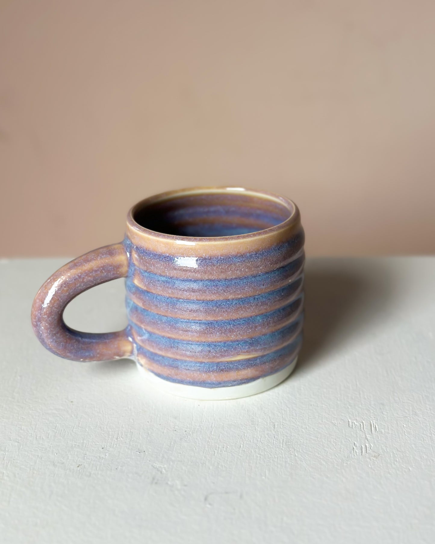 Sunset bubble mug & saucer (14)