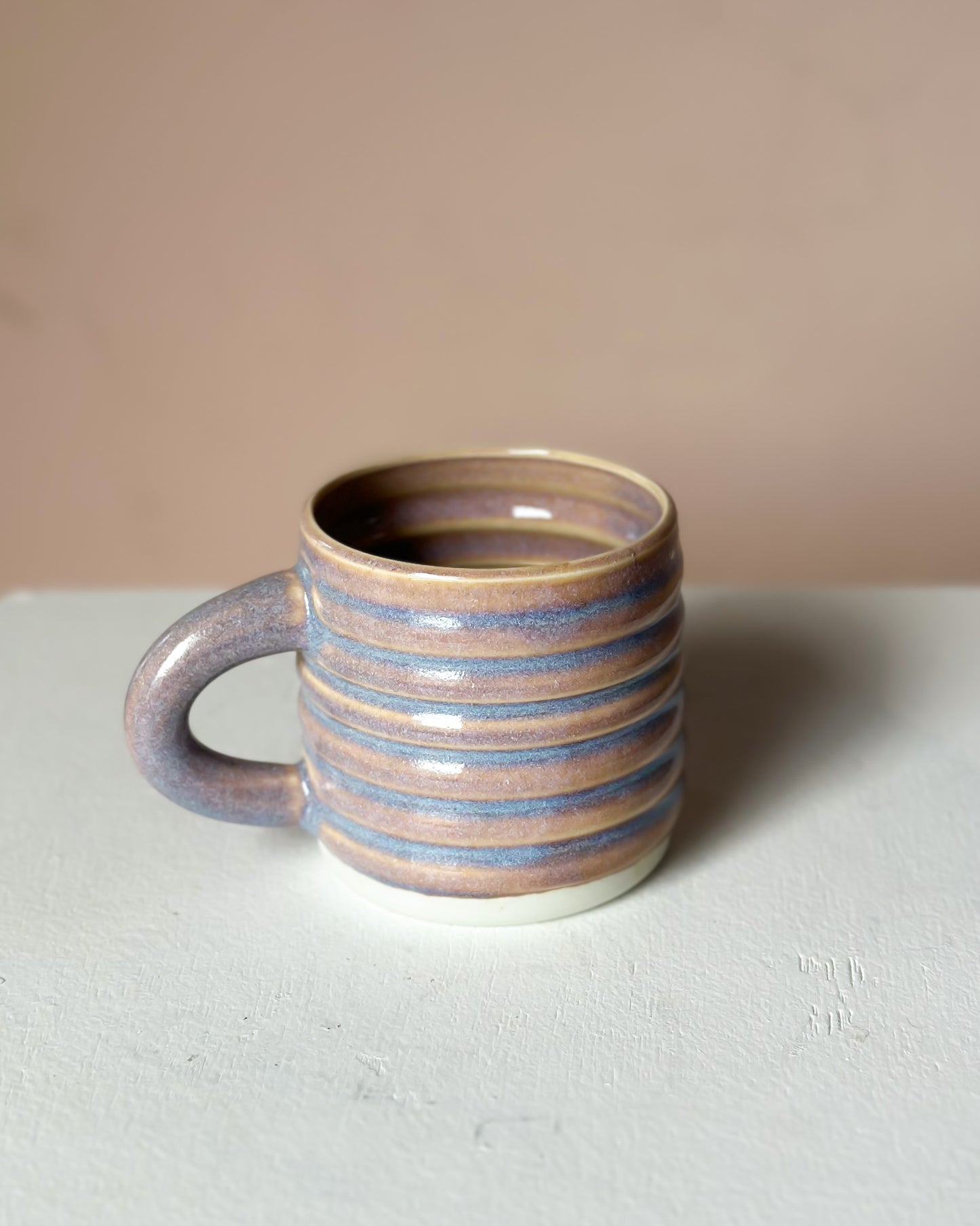 Sunset bubble mug & saucer (15)