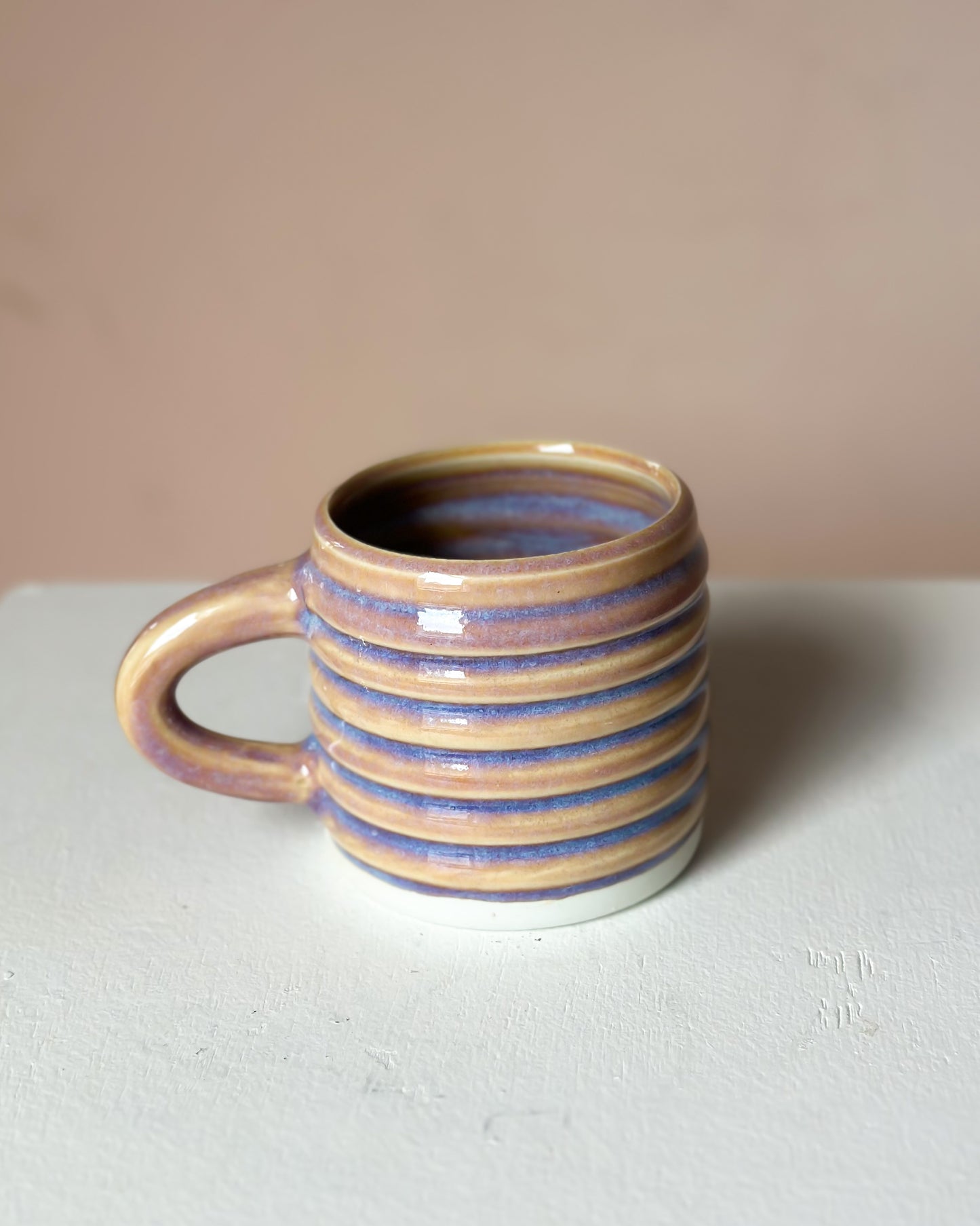 Sunset bubble mug & saucer (19)