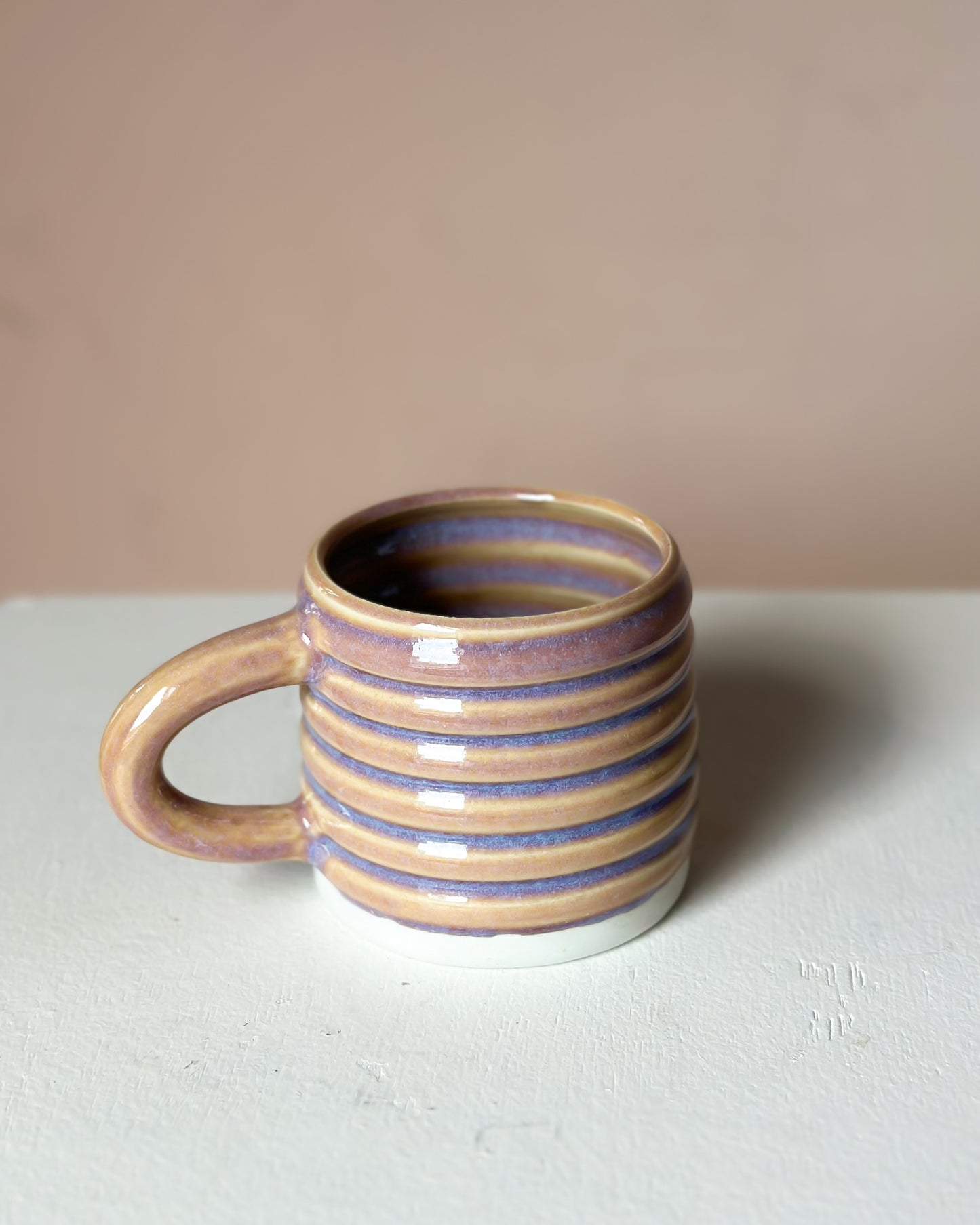 Sunset bubble mug & saucer (20)