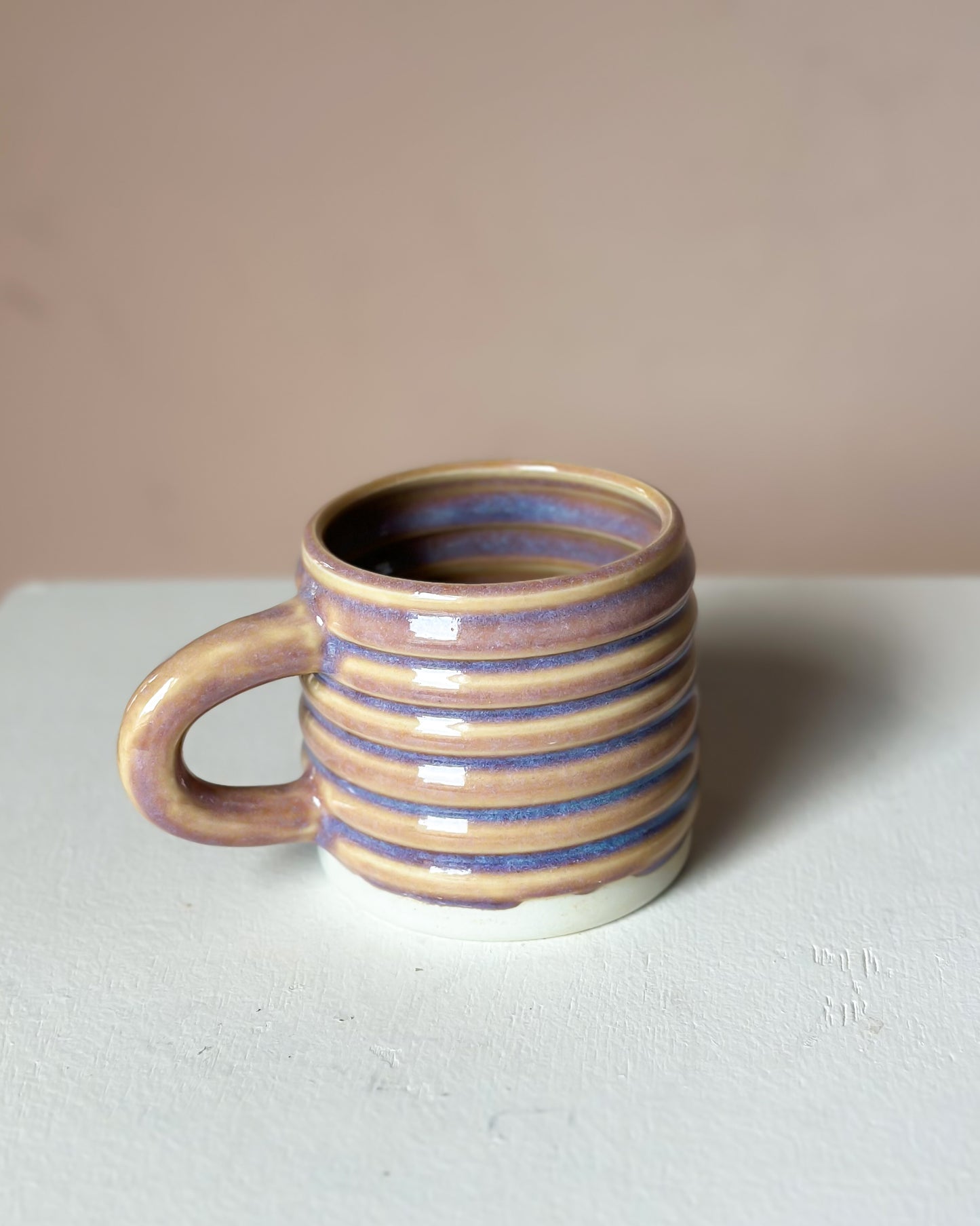 Sunset bubble mug & saucer (21)