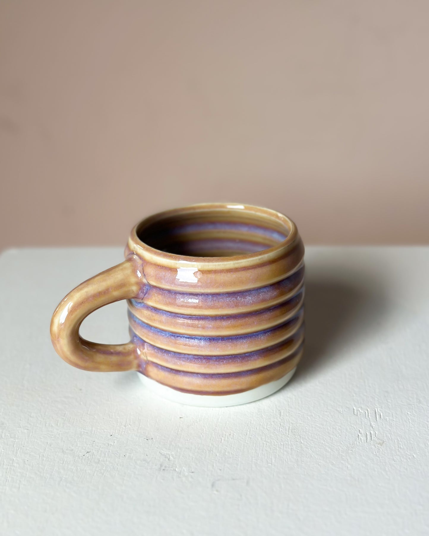 Sunset bubble mug & saucer (23)
