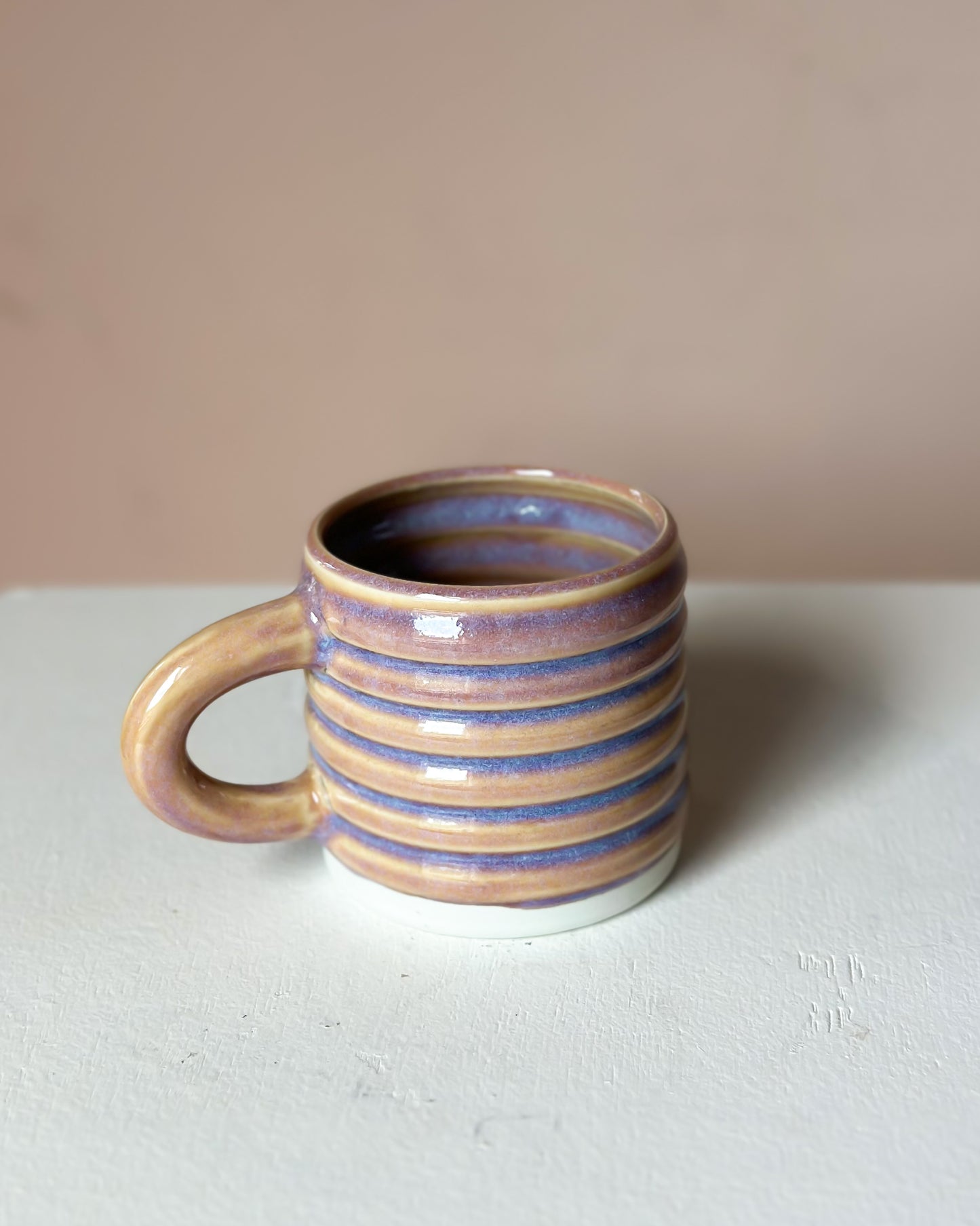 Sunset bubble mug & saucer (25)