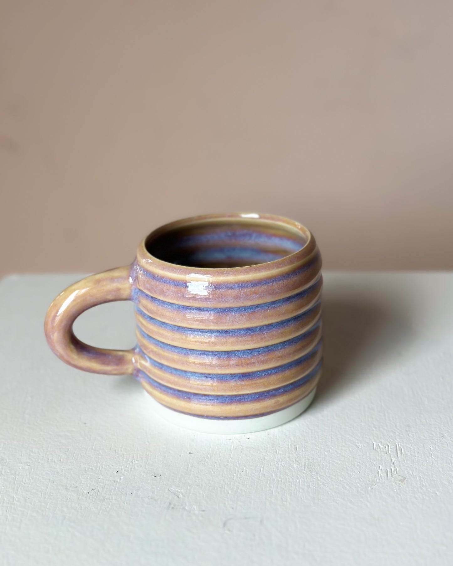 Sunset bubble mug & saucer (26)