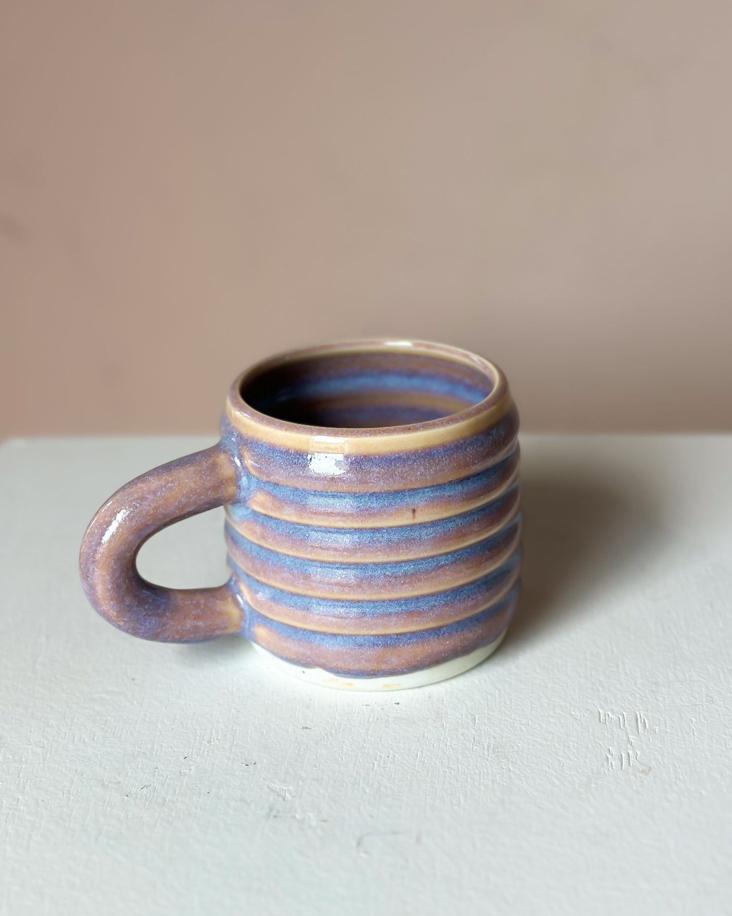 Sunset bubble mug & saucer (27)