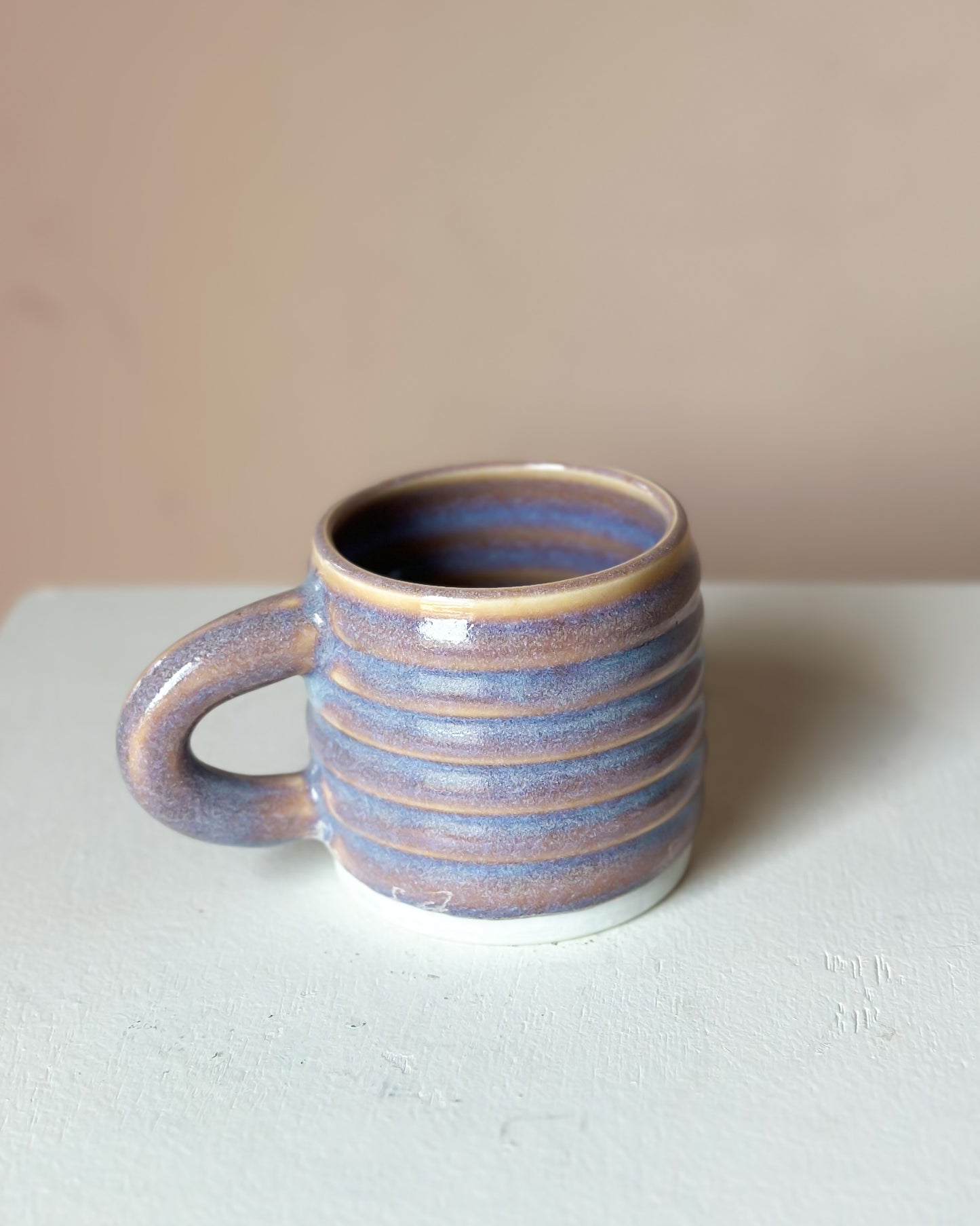 Sunset bubble mug & saucer (31)