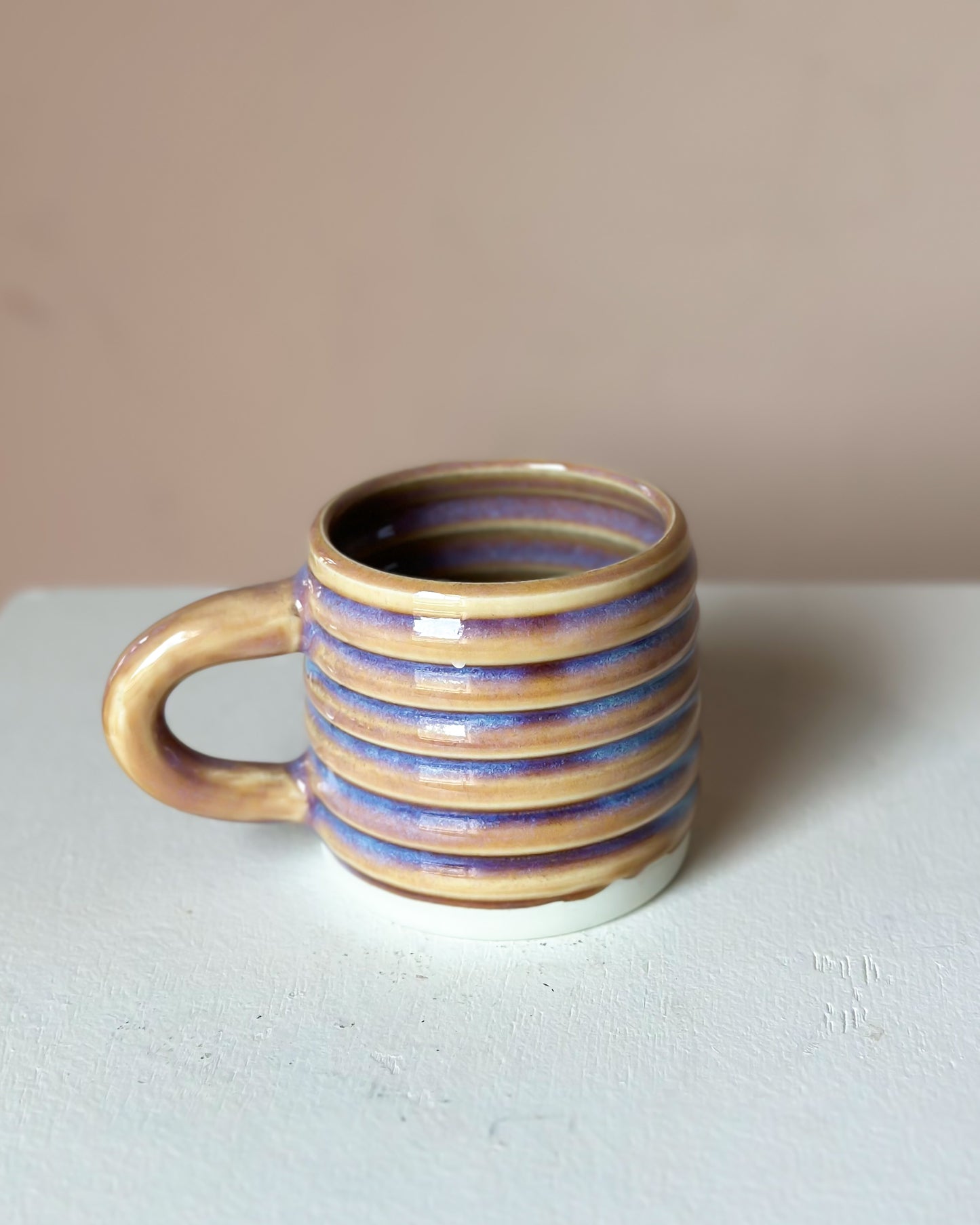 Sunset bubble mug & saucer (32)