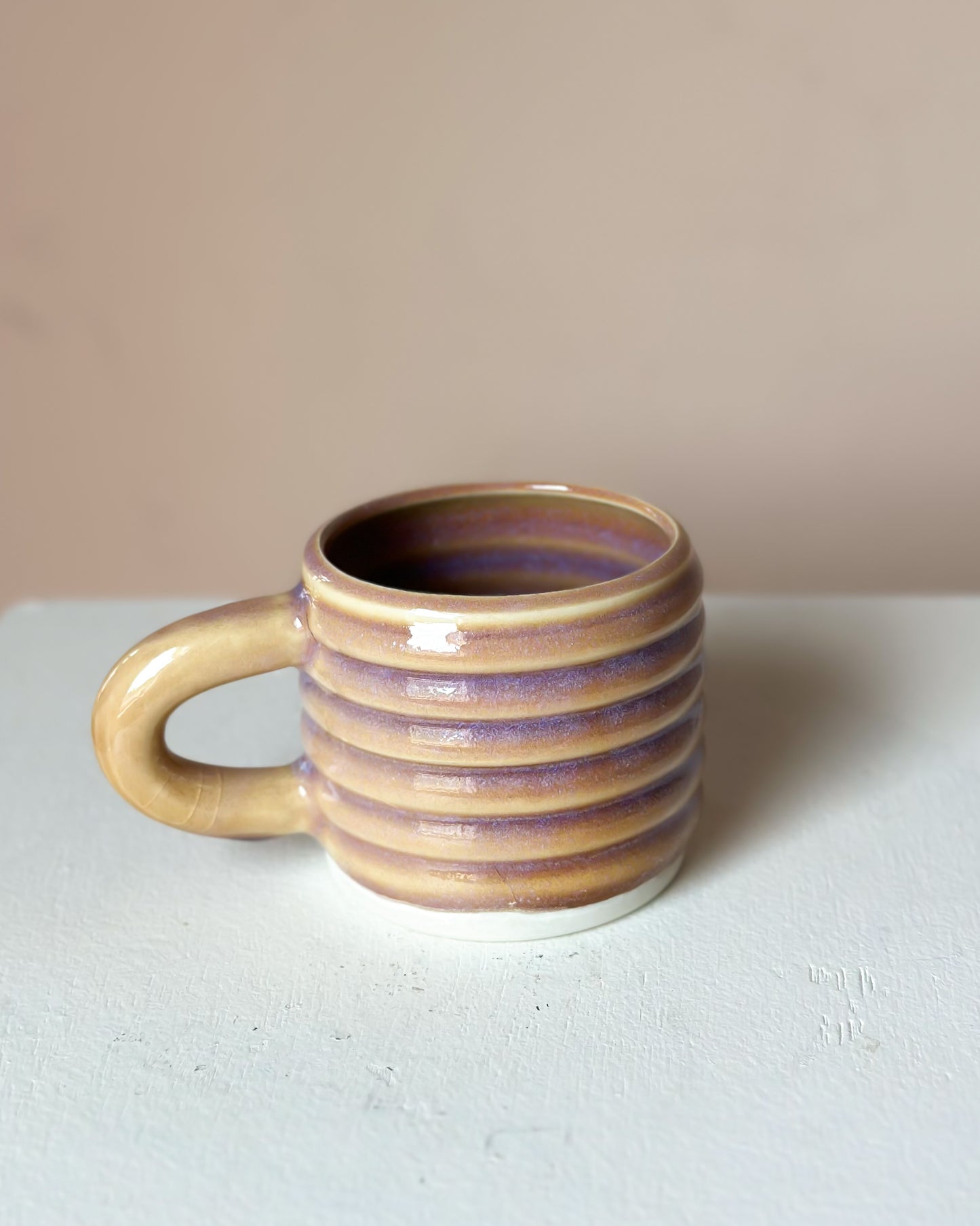 Sunset bubble mug & saucer (33)