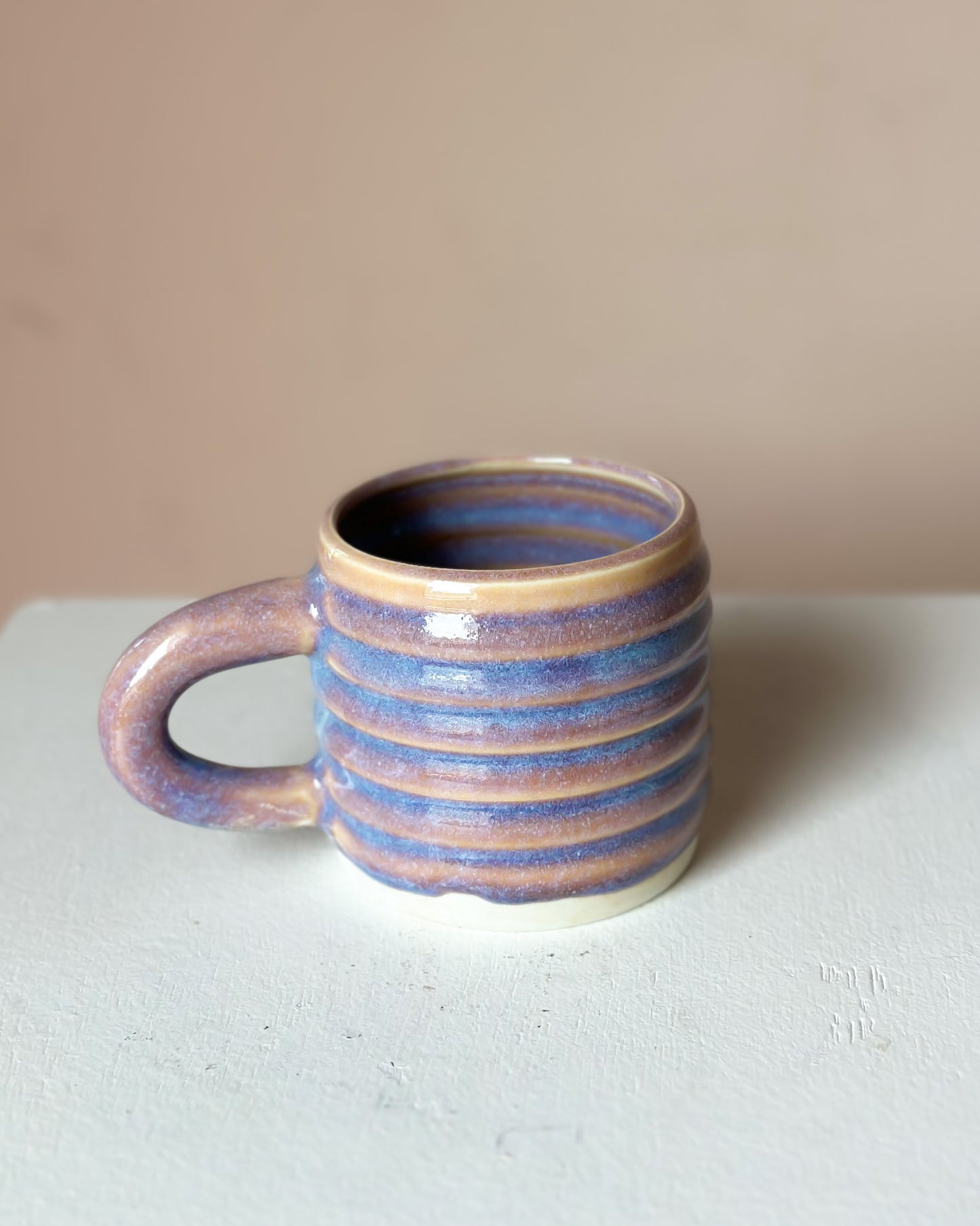 Sunset bubble mug & saucer (36)