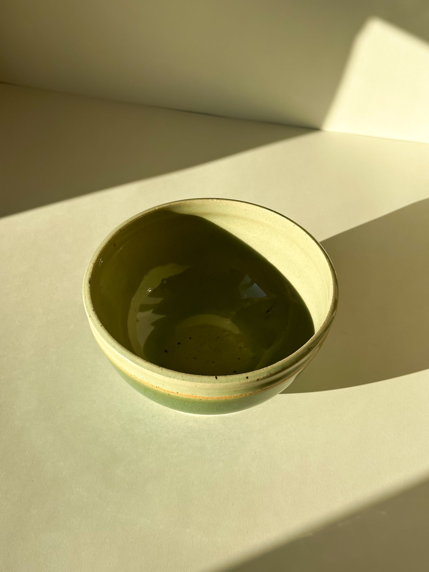 Medium Green Mist Bowl