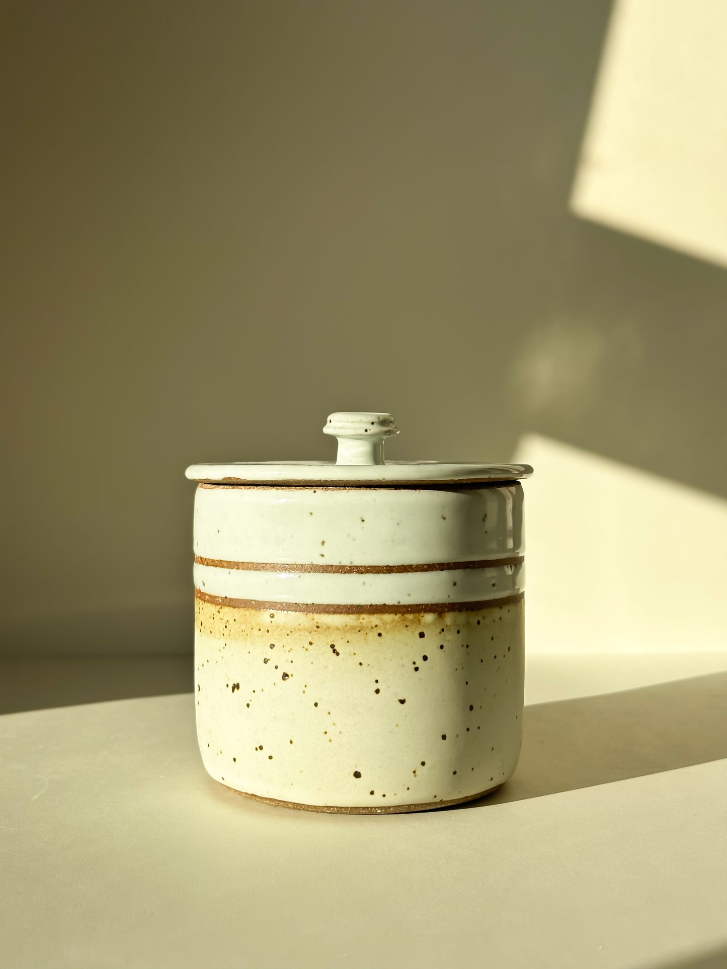 Cloudy Sand Jar