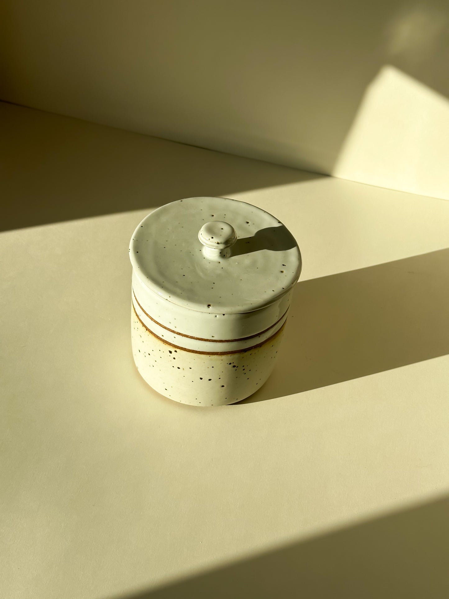 Cloudy Sand Jar