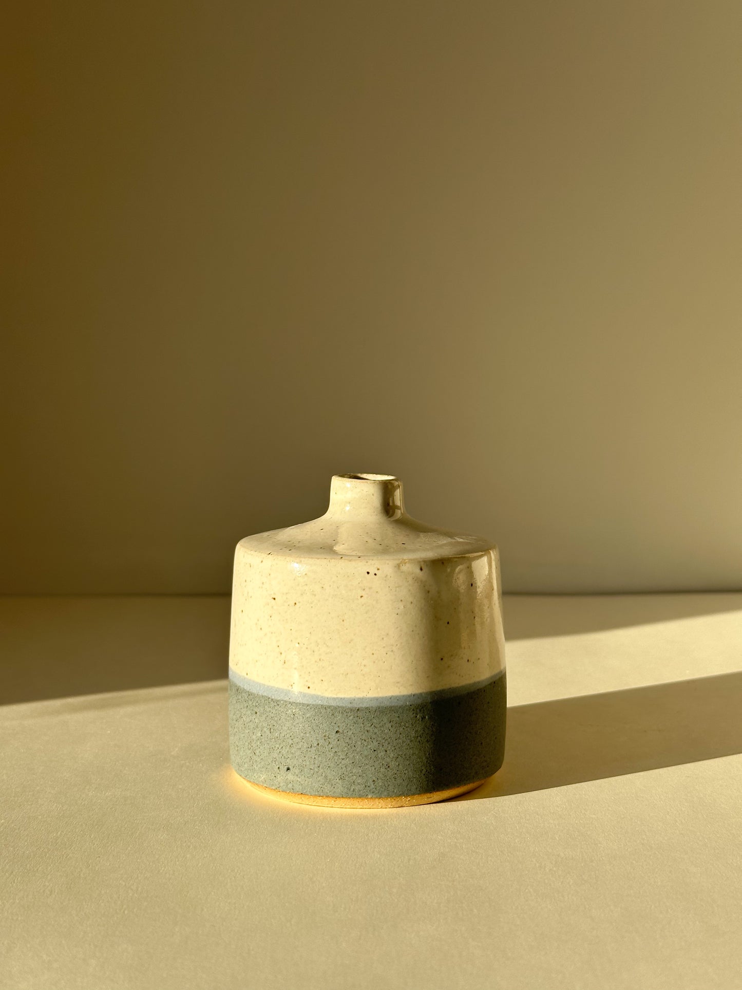 Cloudy Seaside Bud Vase