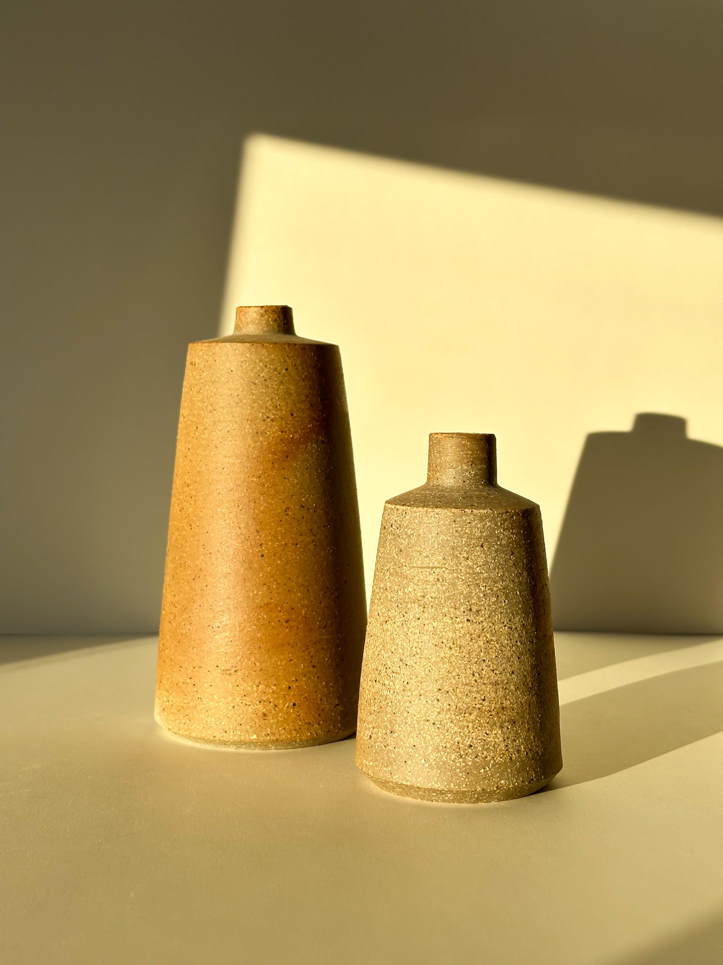 Tall Sun-Kissed Bud Vase