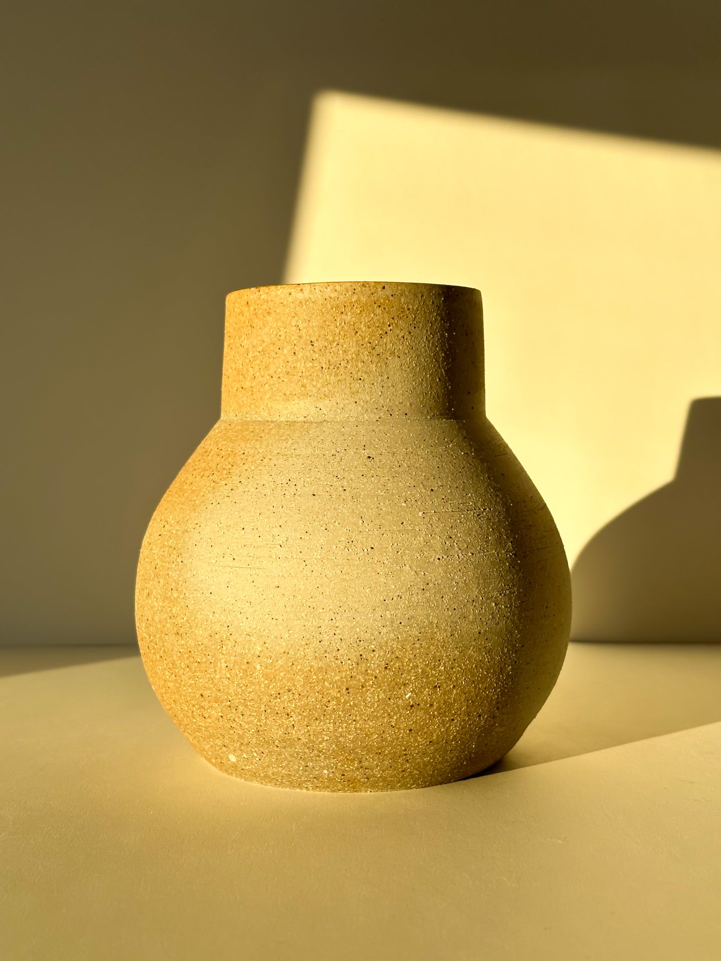Sun-Kissed Chunky Vase