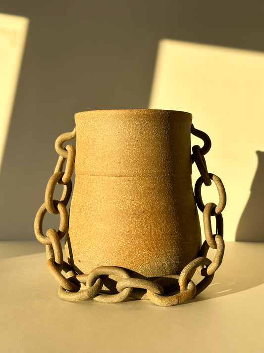 Sun-Kissed Chain Pitcher