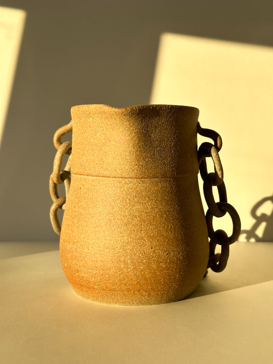 Sun-Kissed Chain Pitcher