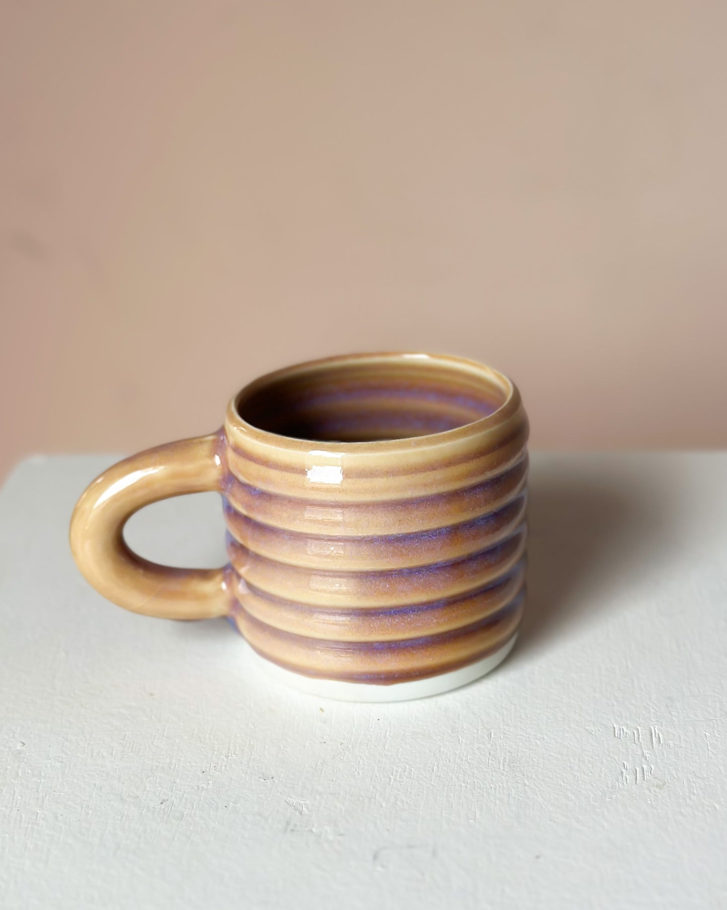 Sunset bubble mug & saucer (10)