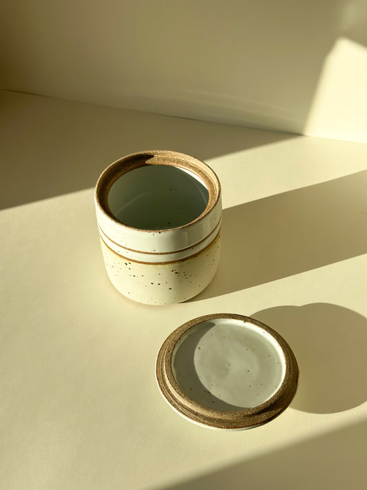 Cloudy Sand Jar