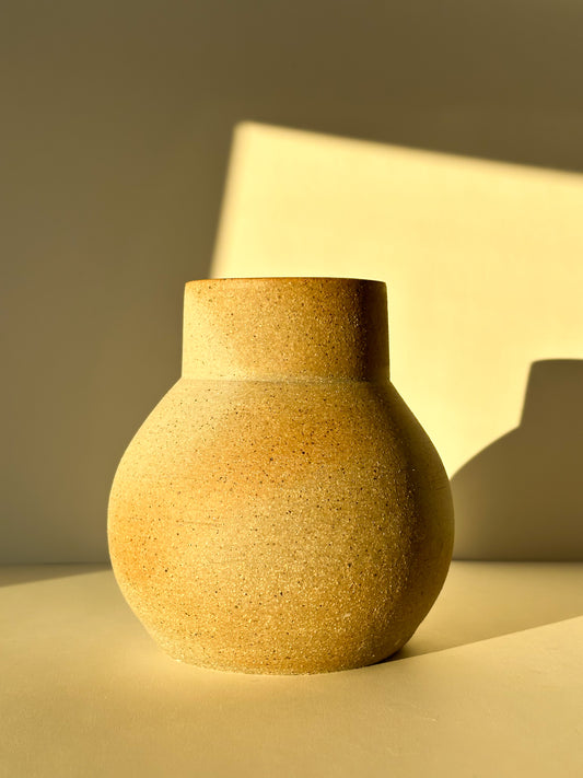 Sun-Kissed Chunky Vase